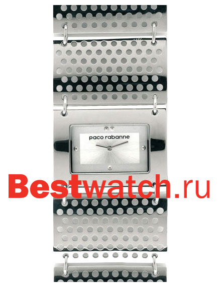 Часы Paco Rabanne Lady Metal Rectangular PRD1008K2_FM